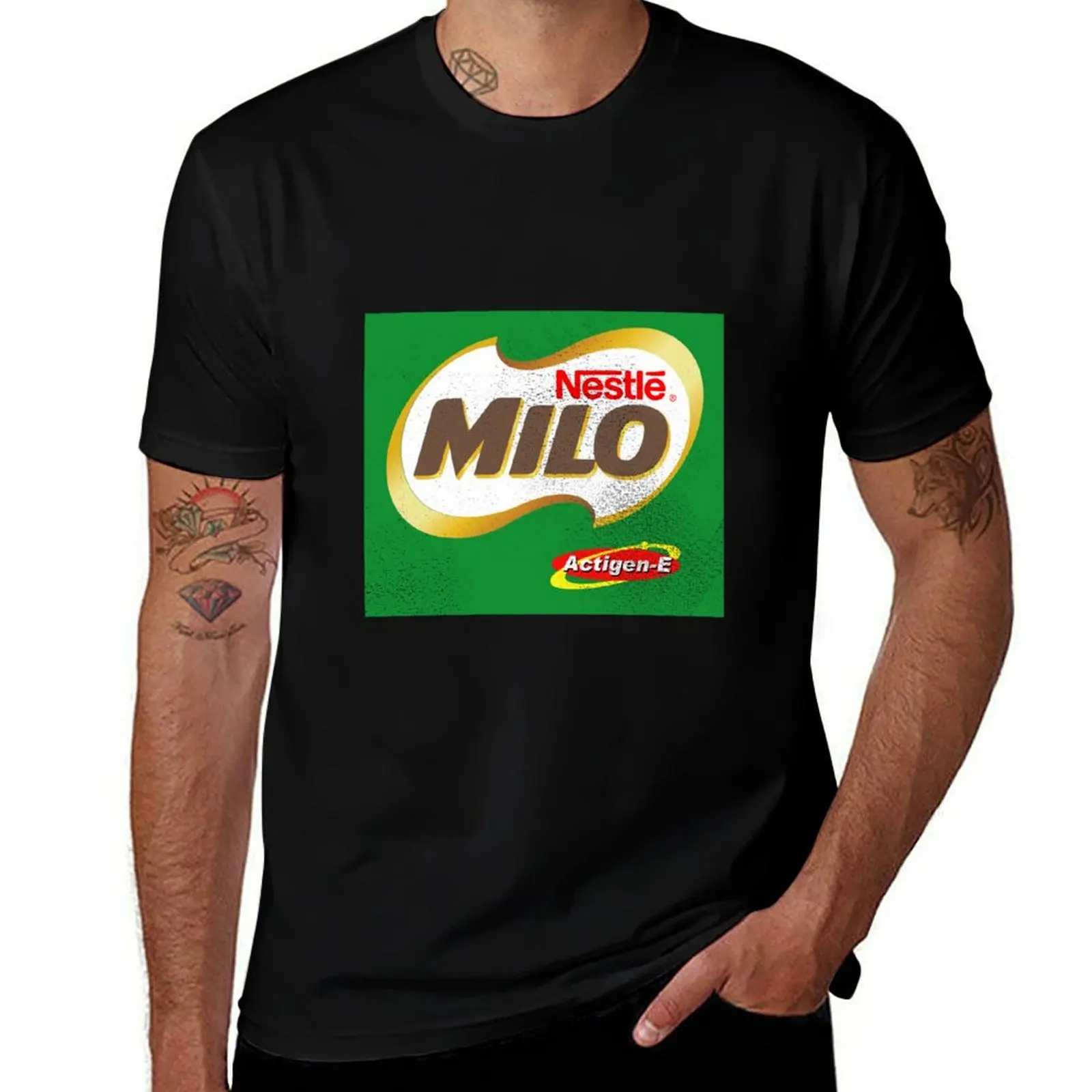 Milo vintage shirt T-Shirt Casual Daily Graphic Tee T-Shirt
