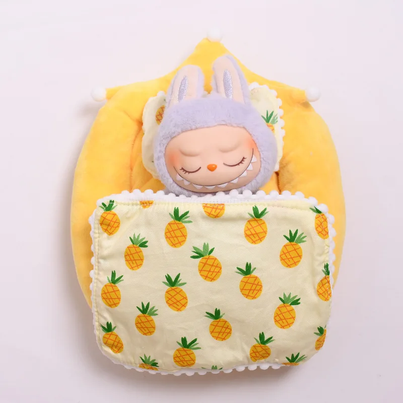 

Labubu Doll Clothes Accessories LABUBU Replaceable Clothes Bow Plaid Skirt Doll Outfit Change Pendant Clothing Labubu Outfit Rep