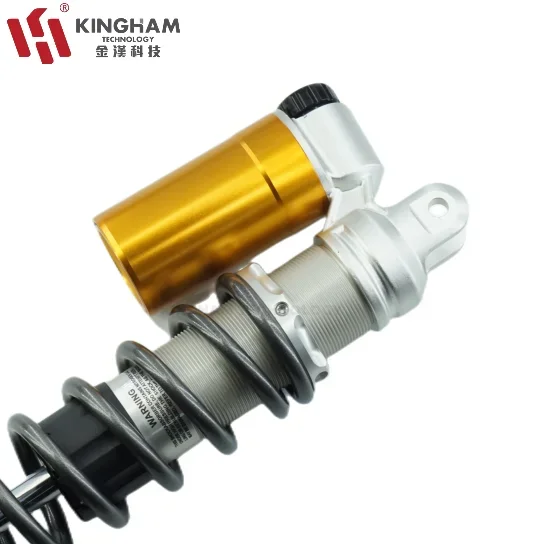 KINGHAM Rear Shock Absorber For HONDA Vario Click 160 Mono Rear 340mm Rebound Adjustable Aluminum Motorcycle Shock Absorber