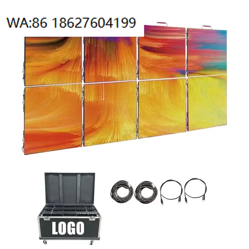 high refresh rate 7680HZ stage background Indoor Outdoor P29 P2 P3 Magnetic 50x50 Led Panel P391 7ft X 11ft Ledwall Large P26 1