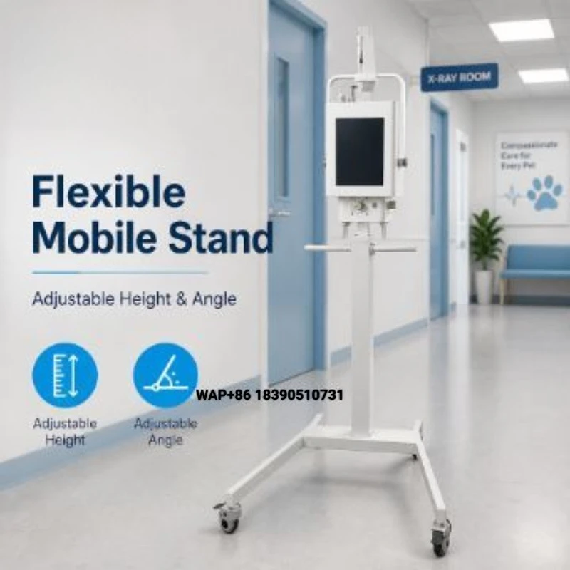 OfficAT Veterinary Equipment OX-VA02 5.3KW Digital Radiography Handheld Portable X-ray Imaging System, Wireless Connection, Pets