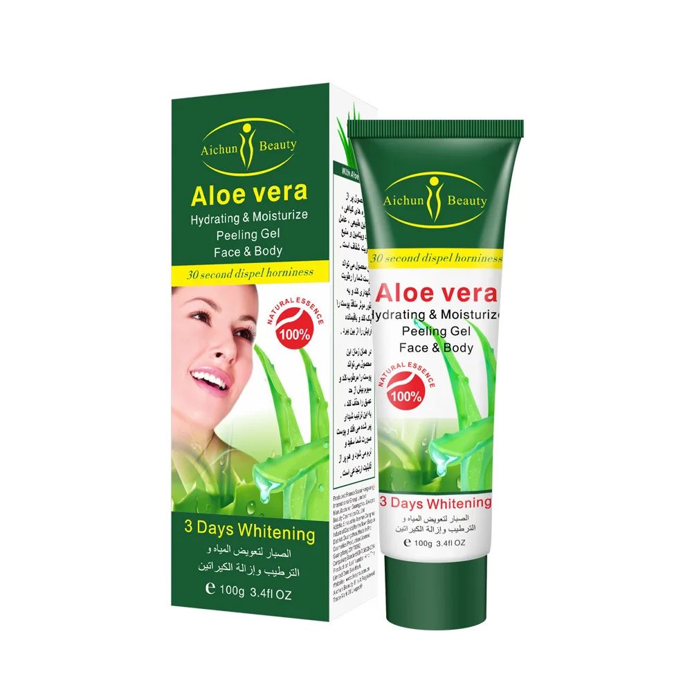 Rose Exfoliating Condensation Facial Blackhead Removal Soothing Gel Face Body Gentle Exfoliating Cleansing Gel