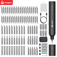 Awgem KE1 Mini KH1 Handheld Ultrasonic Cutter Ultrasonic Cutting Knife DIY Electric Carving Tool for Plastic/3D Printing/Textile