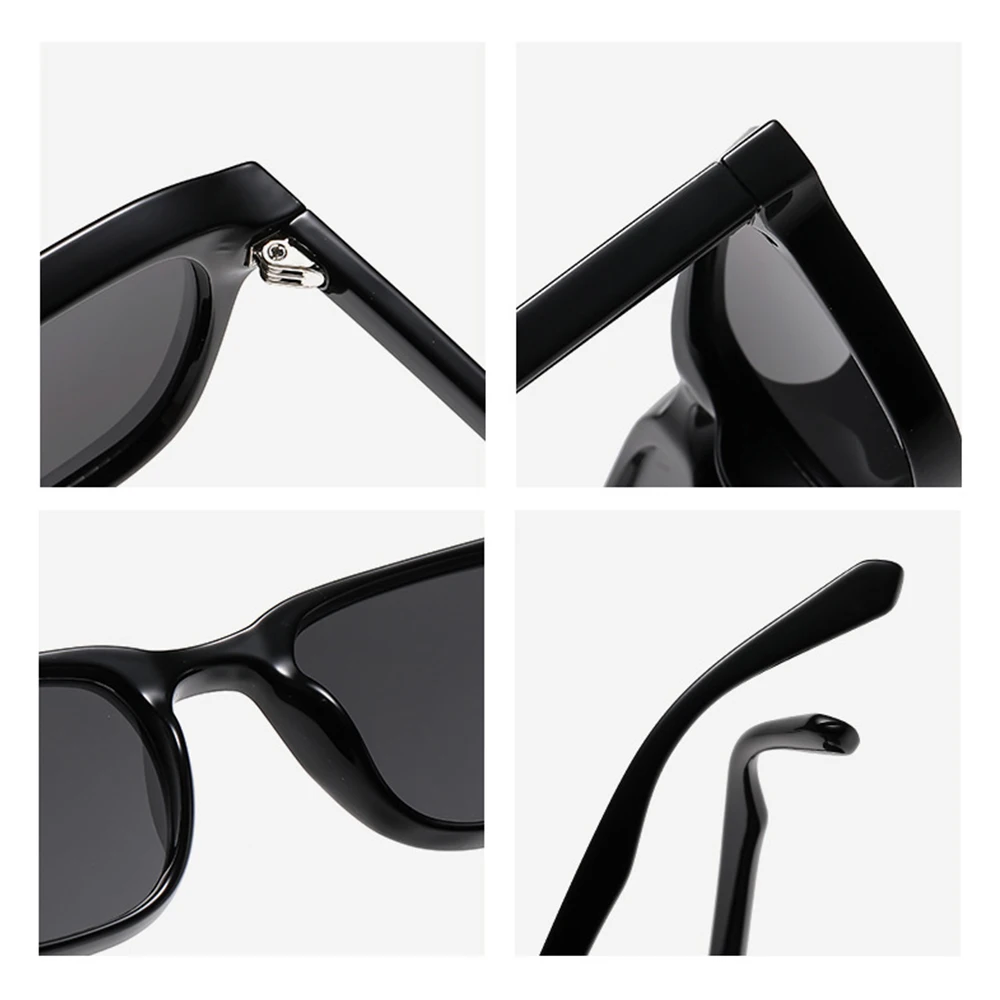 DDDLONG Retro Fashion Punk okulary przeciwsłoneczne damskie męskie okulary przeciwsłoneczne klasyczne Vintage UV400 odcienie zewnętrzne D532 — zdjęcie 4