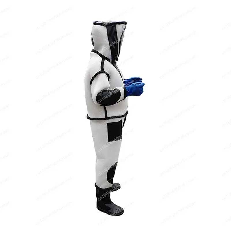 Thickened Anti-Sting Bee Suit – One-Piece Breathable Hornet Jacket with Heat Dissipation, Full Set Beekeeper Protection