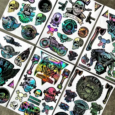 10 best sales Skull Moto - №6