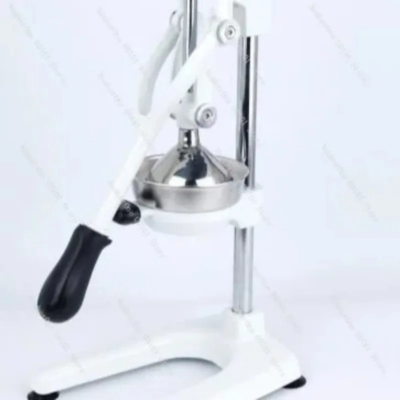 Cast Iron Manual Juicer Dual Press Head Flat Pointed for Orange Lemon Home Commercial Heavy Duty Squeezer