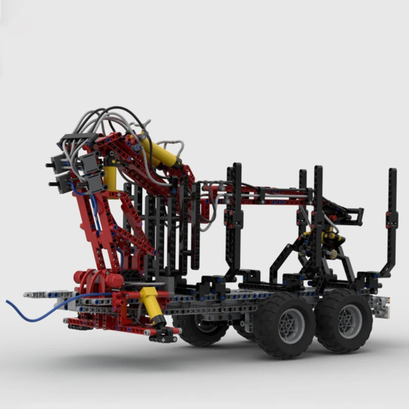 2023 Nieuwe Off-Road Tractor 5487 Pcs Diy Model Bouwpakket Blok Zelfsluitende Stenen Verjaardag Kerstcadeau