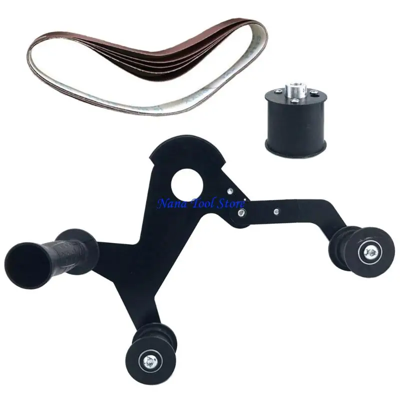 

31GJ Stainlessed Steel Tube Dedicated Belt Sander Head Facilitating Precise for Uniform Result