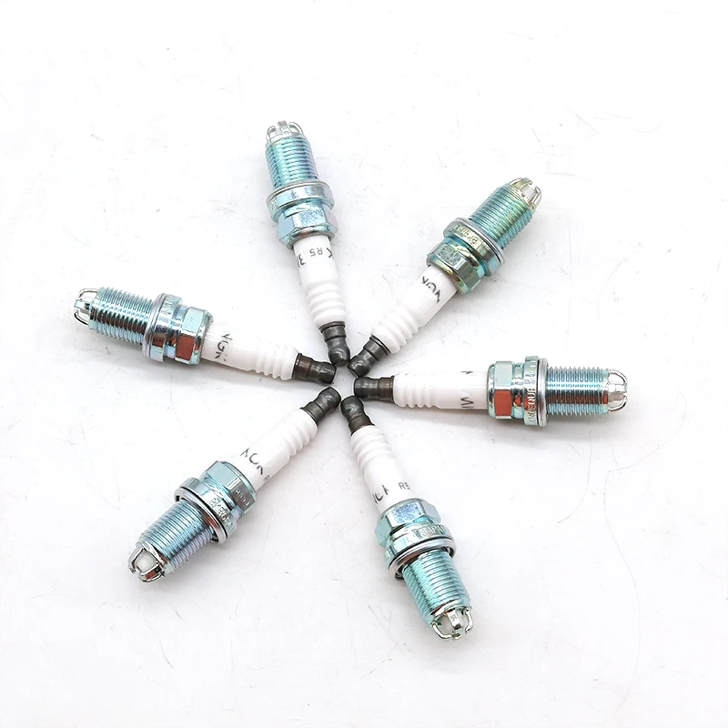 6Pcs Iridium Spark Plug for BMW 3 5 6 7 Series E46 E60 E64 E63 E66 X3 E83 X5 E53 Z4 E85 12120037607 12120141871