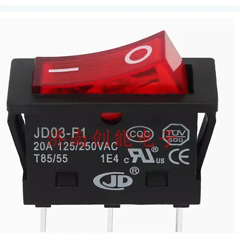 

5pcs Single row three legged two gear boat type switch 20A JD03-F1
