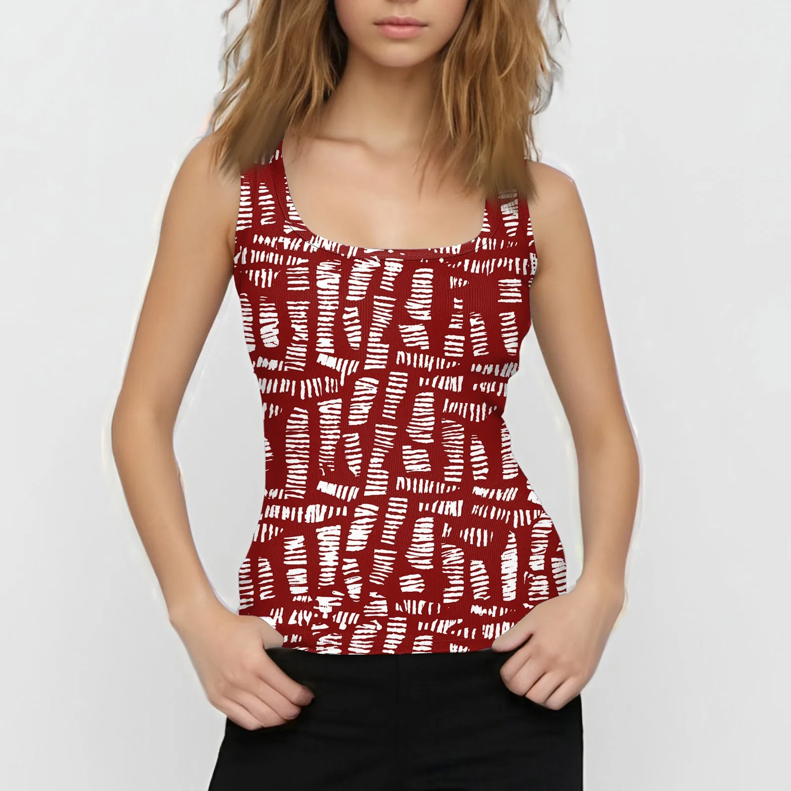 

Летняя одежда 2022. Женские топы без рукавов. Дешевая одежда. Модные повседневные топы. Футболки. Нижняя женская одежда.