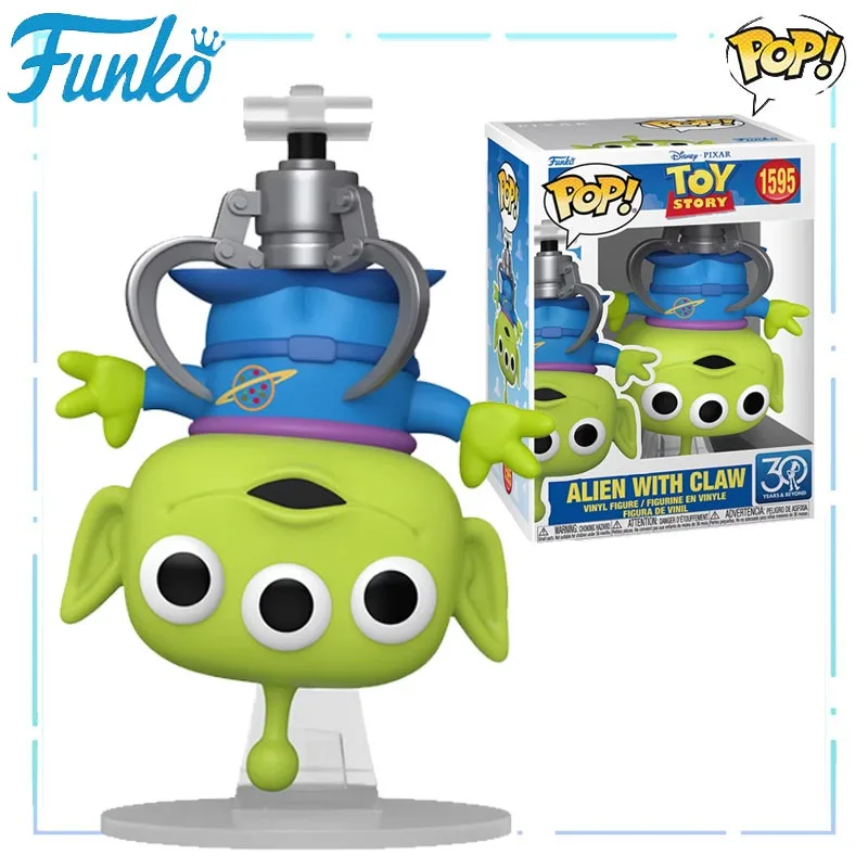 

Funko POP Original Toy Story Anime Figure Alien 30th Anniversary of Toy Story Action Figure Toys for Boys Girls Kids Gift