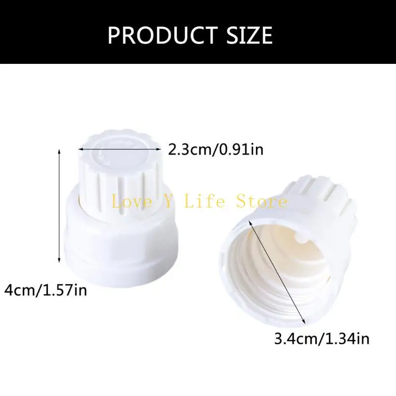 L74C 4pcs Valvole Radiatore Copertura Riscaldamento Distributore Acqua Interruttori della porta