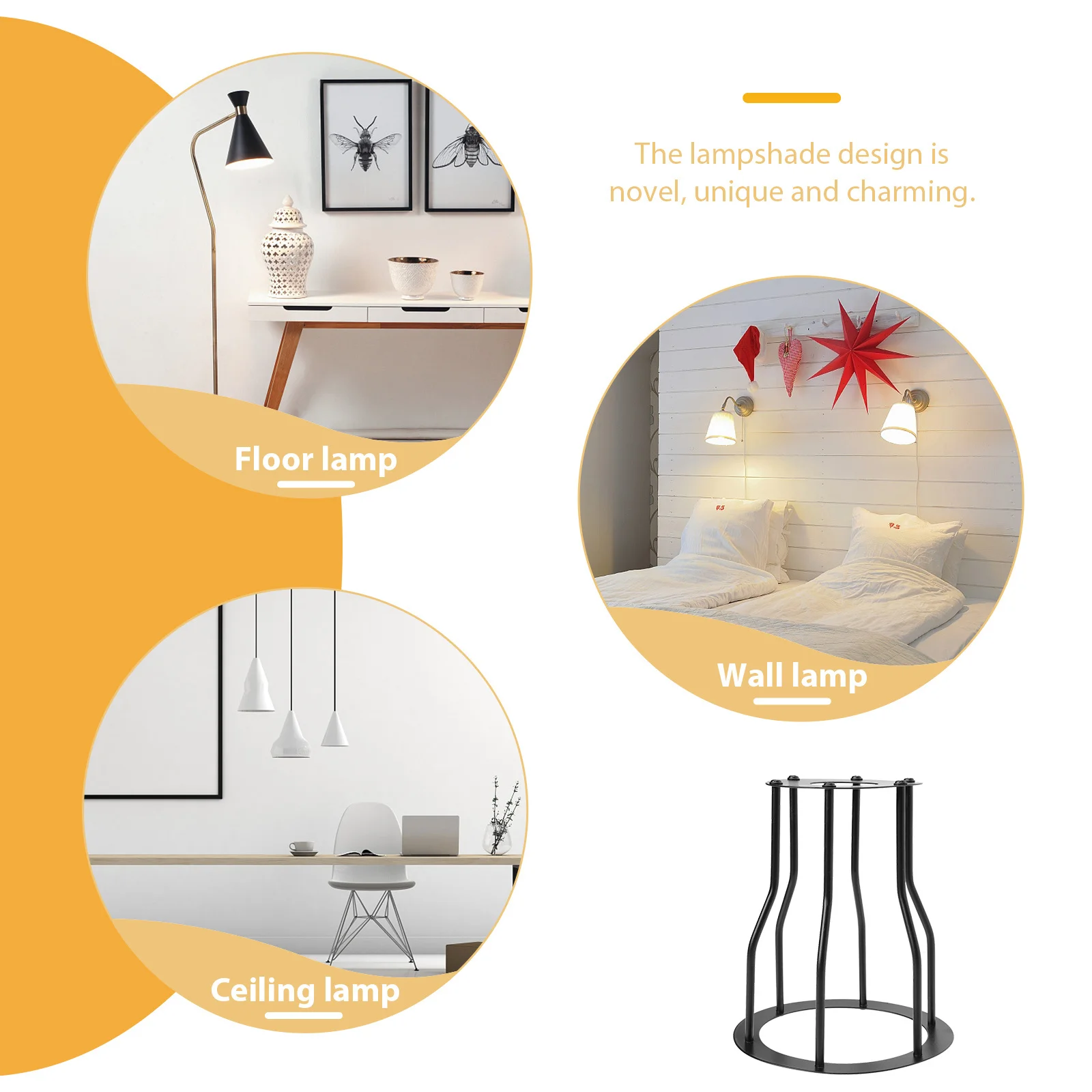 

Vintage Iron Art Single Wire Pendant Lamp Lampshade Retro Ceiling Light Cover Wrought Iron Decorative Lampshade