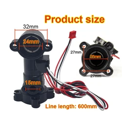 Gas Boiler Parts Water Flow Sensor Gas Boiler Flow Sensor Plastic Water Flow Sensor for Gas Boiler