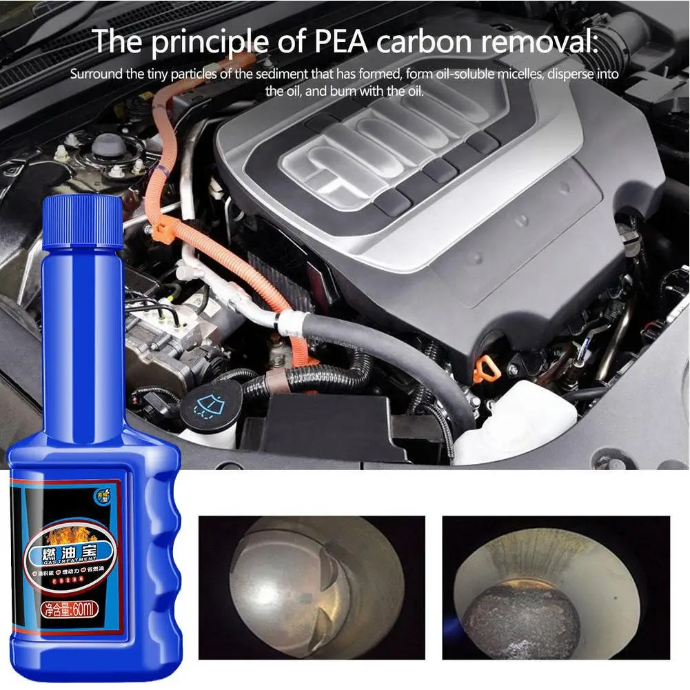 60ML Engine Carbon Cleaner Oil Saver System Cleaner Repair Carbon Cleaning Enhanced Carbon Cleaner For Car Engine