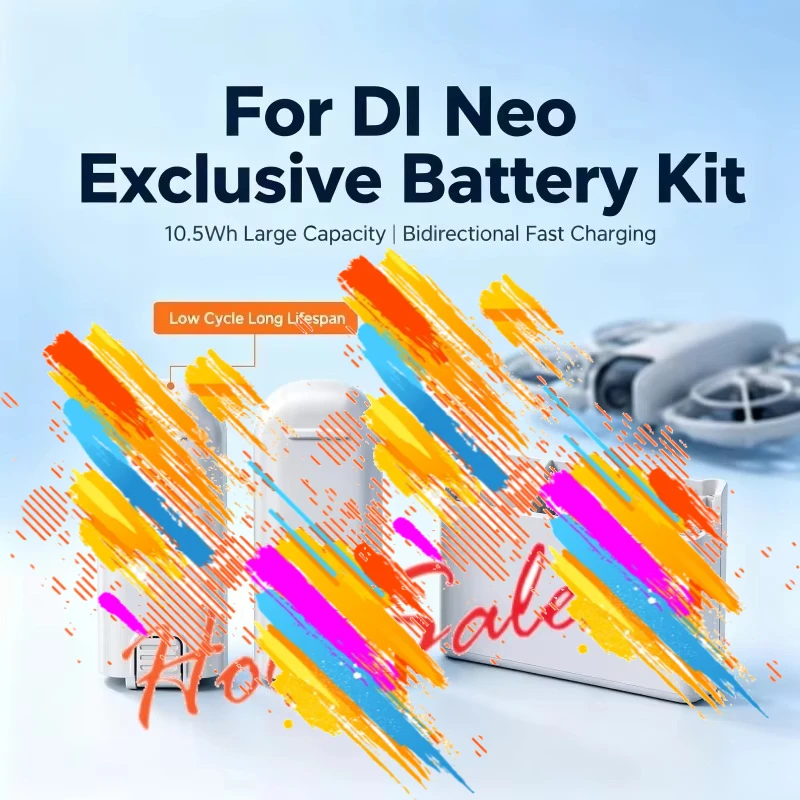 High-Quality 7.3V 10.5Wh Intelligent Flight Battery For DJI Neo Drone Single-digit Cycle Battery With Bidirectional Charging Hub