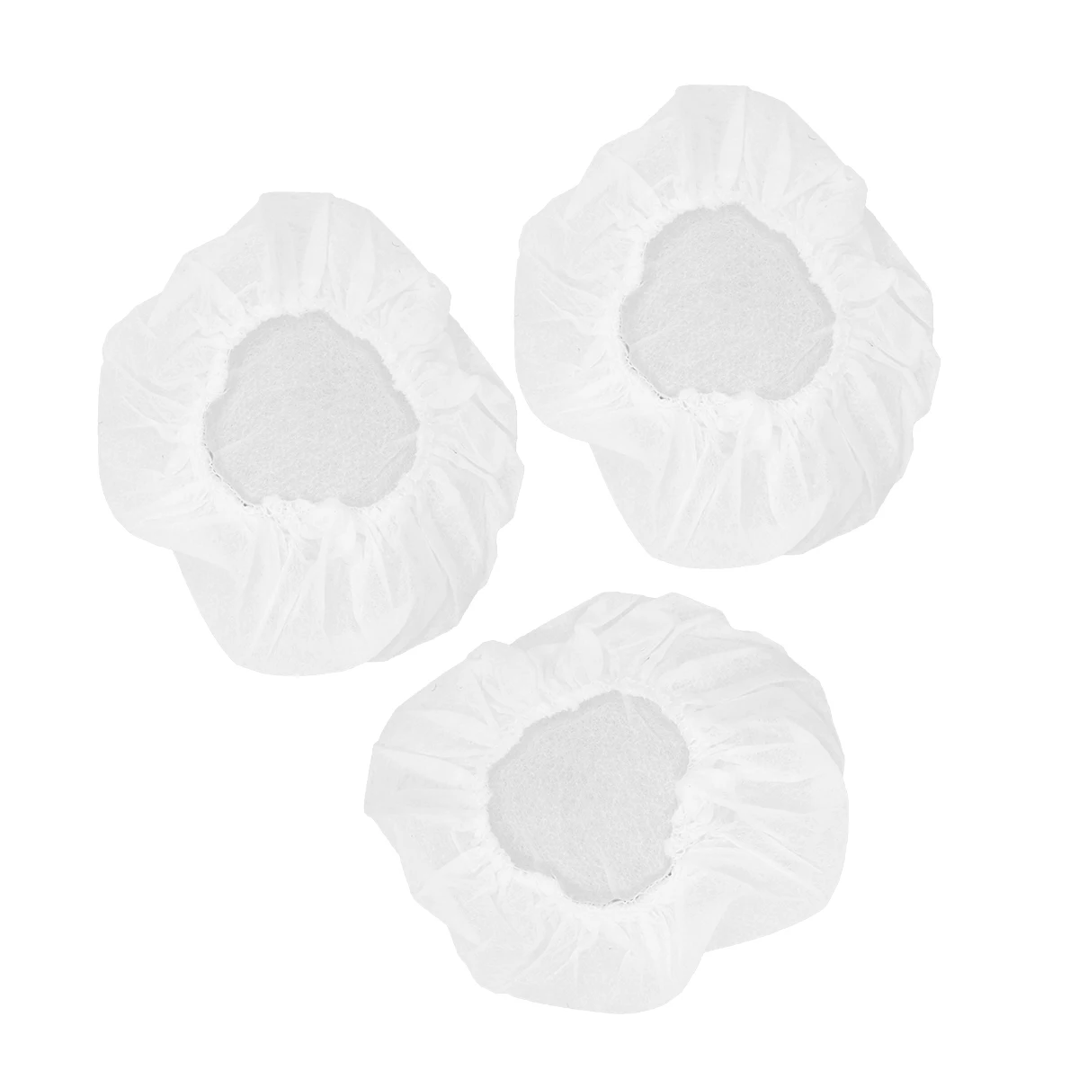 

100 PCS Earphone Cover Headphone Hygiene Pads for Headset Over-the-ear Stretchable Covers Gym