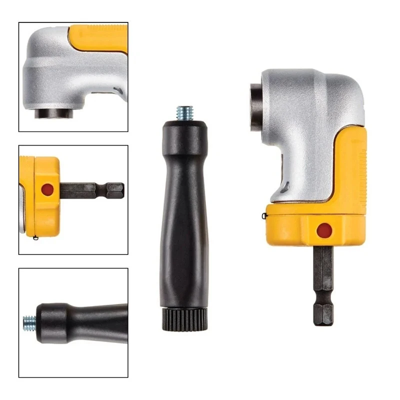 Imagem -06 - Dewalt Ângulo Direito Acessório Broca Adaptador Compact Straight Eixo Flexível em Sistema Acessórios 12