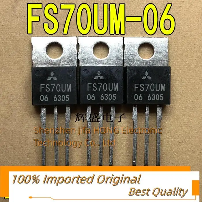 10PCS/Lot FS70UM-06 TO-220  N-Channel 70A 60V Best QualityReally Stock Original