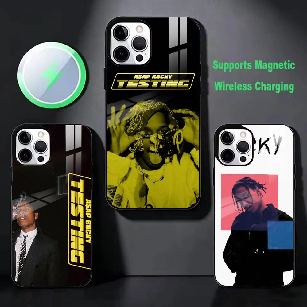 Rapper A-Asap R-Rocky Phone Case For IPhone 18 17 16 15 14 13 12 Pro Max 16/15/14Plus Wireless Charger Cover