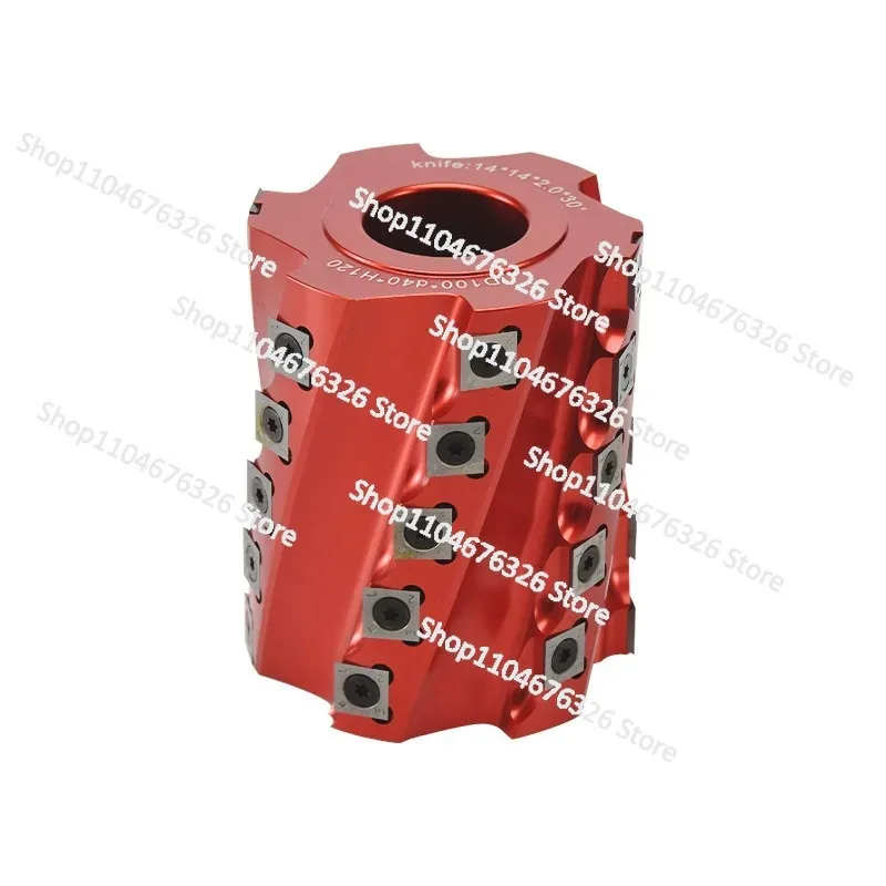 

62mm 90mm 100mm 125mm Diameter Four Side Moulder Planer Head Woodworking Disposable Carbide Insert Spiral Cutter Head