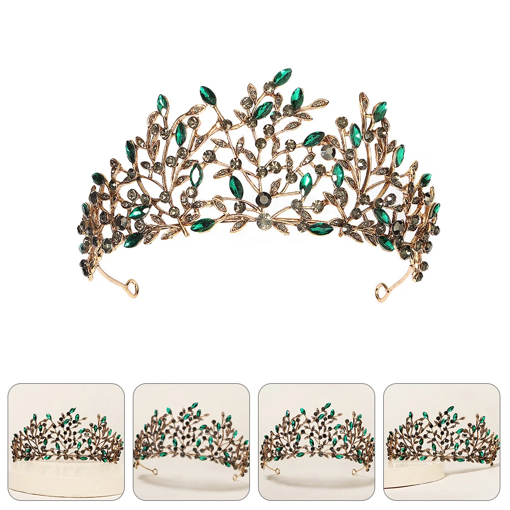 

Alloy Crown Fashion Bridal Hair Jewelry Accessories Beautiful Wedding Lady Crown Delicate Headdress Party Hair