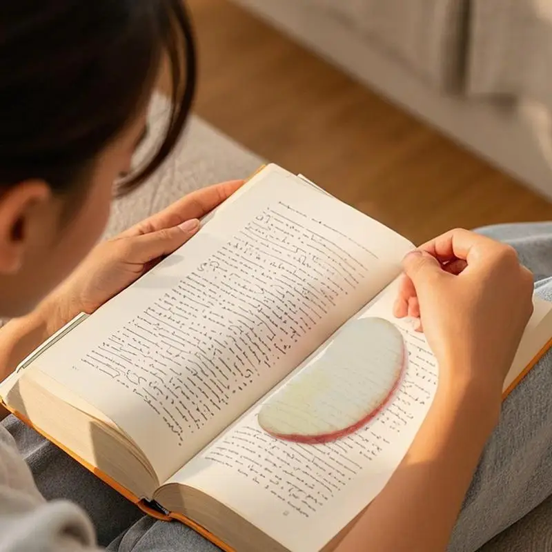 علامة مرجعية على شكل البطيخ، علامات كتاب ثابتة، ملحقات القراءة مع البطيخ الأكريليك لعشاق القراءة