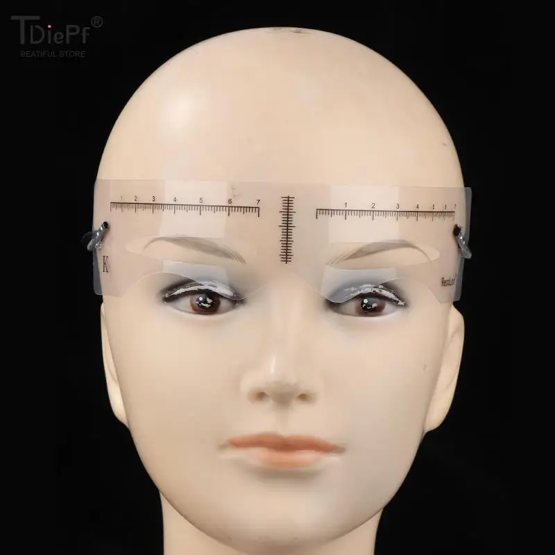 12 Stks/pak Fashion Hot Diy Wenkbrauw Shaper Template Wenkbrauw Grooming Shaping Stencil Kit Brow Stencils Card Make-Up Voor Mannen Vrouwen