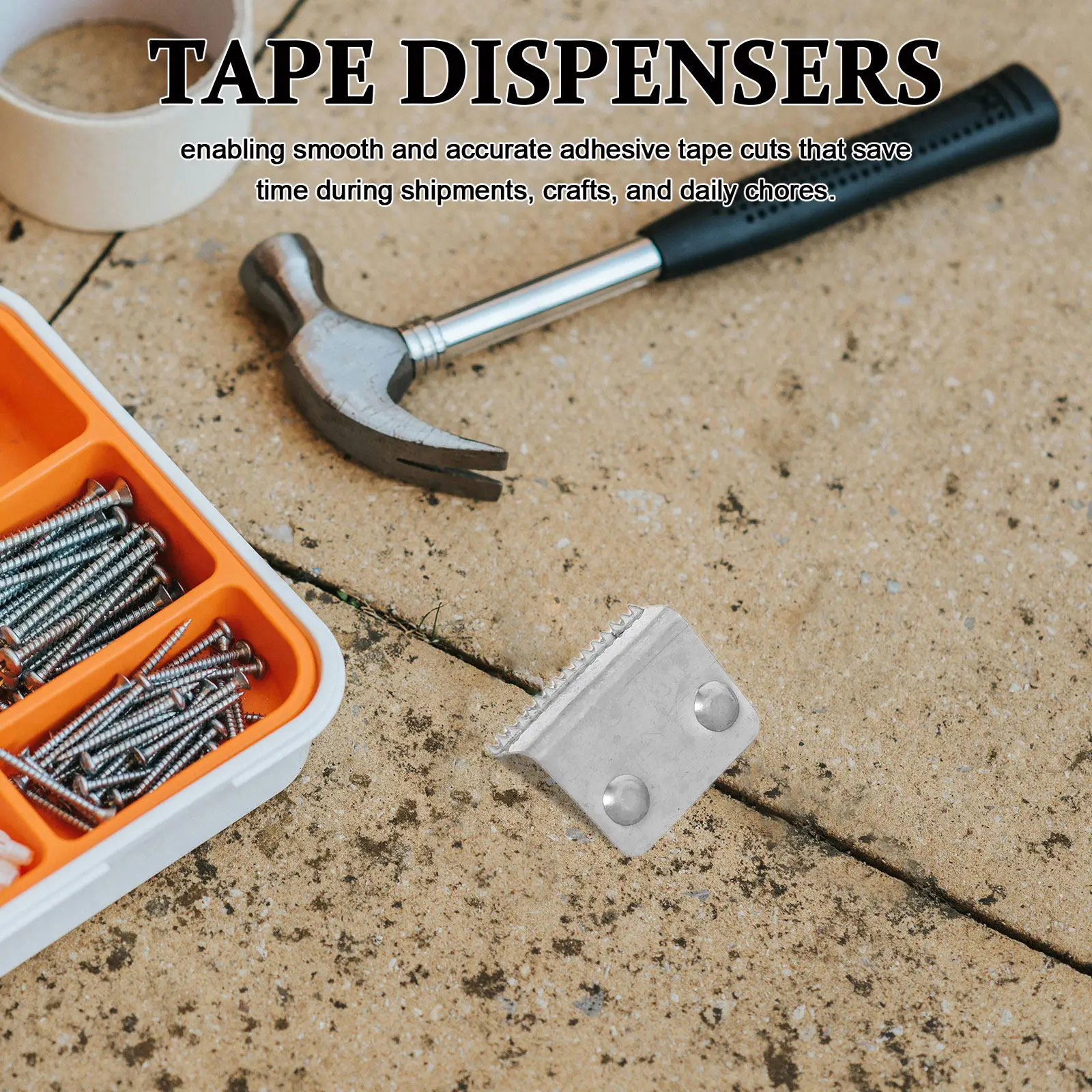 Tape Cutting Machine Blade Office Accessories Metal for Dispenser Iron Replacement Blades
