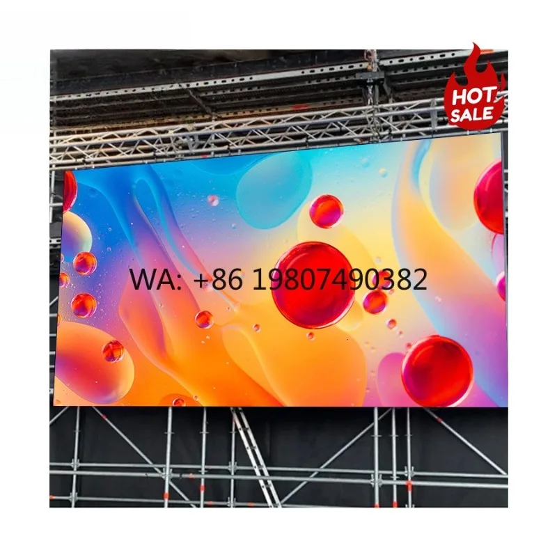 

P3.91 800cd High Definition LED Panel Portable Indoor Outdoor Giant Church Stage Event Visual Backdrop Wall