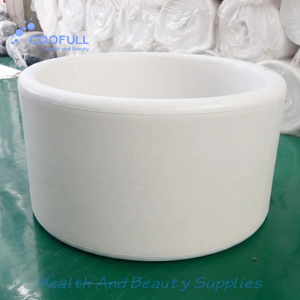 Coofull Wholesale Customized Portable Inflatable Ice Bath Tub Foldable PVC Pool for 1-Person Cold Plunge Outdoor Summer Use