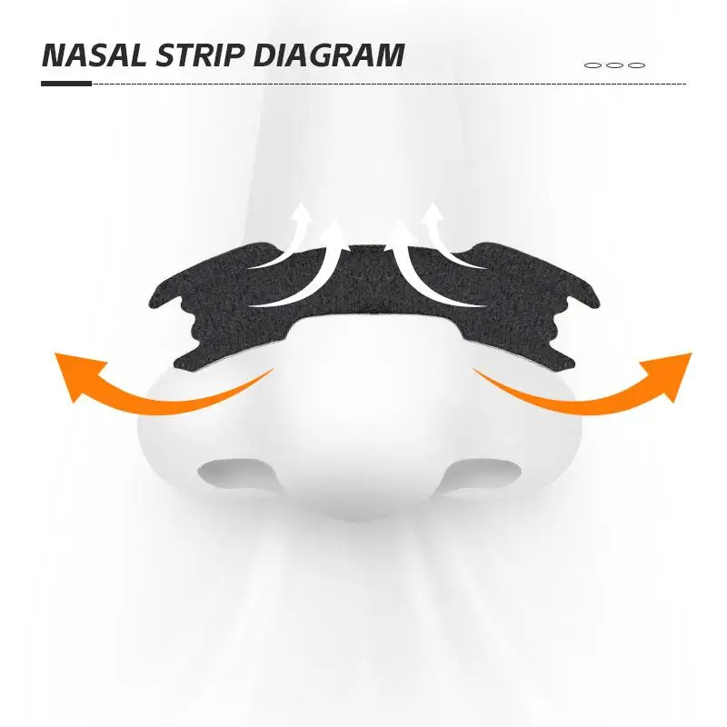 30Pcs Anti Snoring Nose Strips for Breathing Correction Physical Expansion Breathable Nasal Patch Better Sleep Anti-Snoring