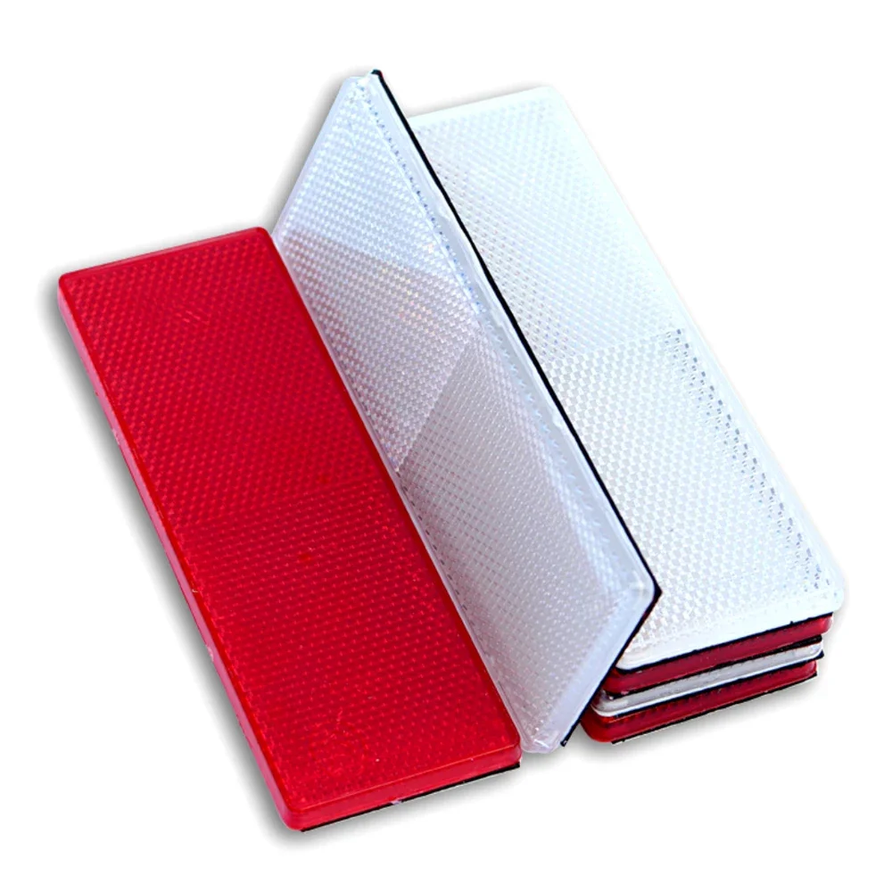 

Универсальный 4 шт., велосипед, грузовик, прицеп, автомобиль, пластиковый светоотражающий отражатель, безопасность на рабочем месте, ночная безопасность, предупреждение, наклейка на автомобиль, лента