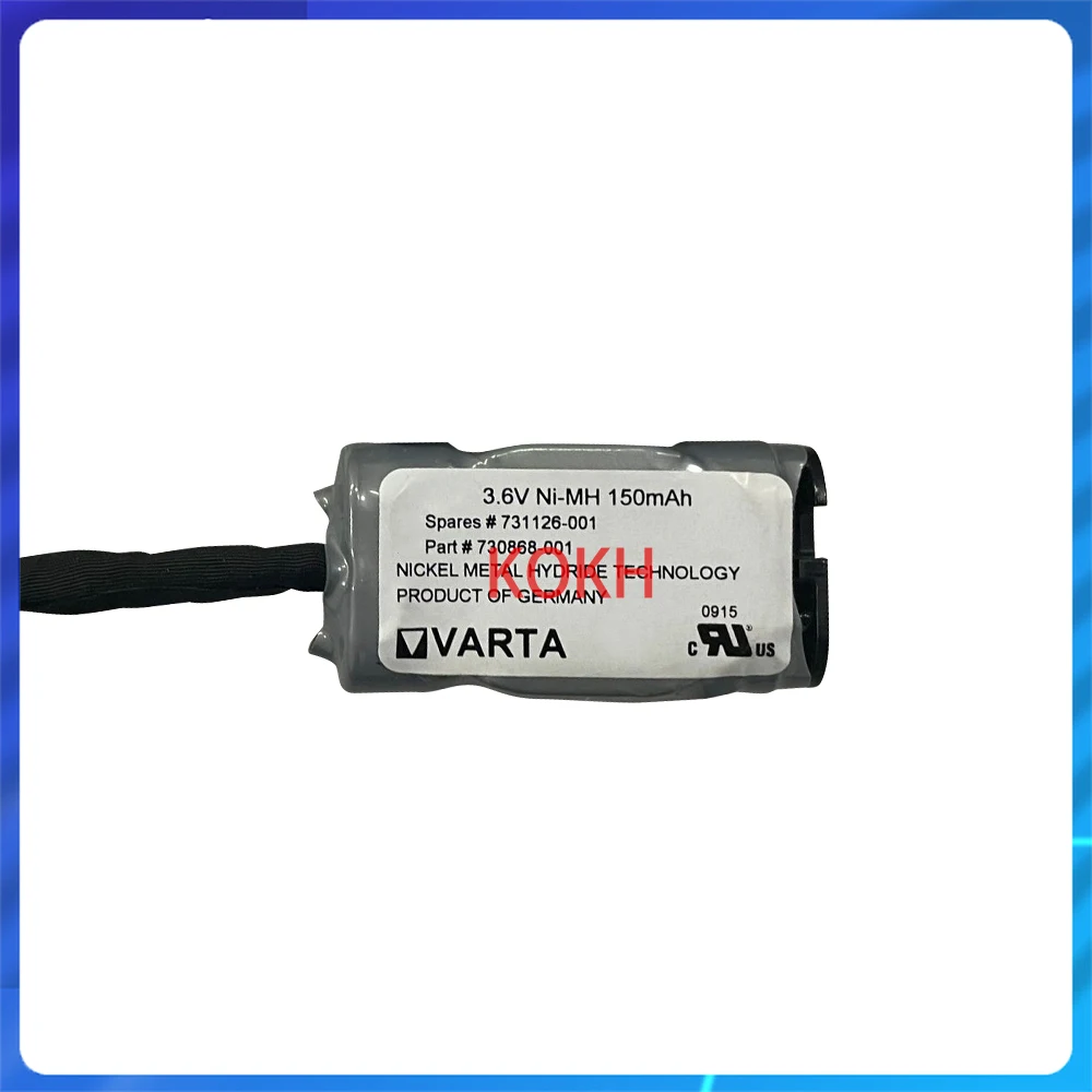 

NEW Original 3.6V Ni-MH 150mAh 731126-001 730868-001 FBWC 4GB Cache Battery For HP G8 G9 NiMH Controller Card Battery