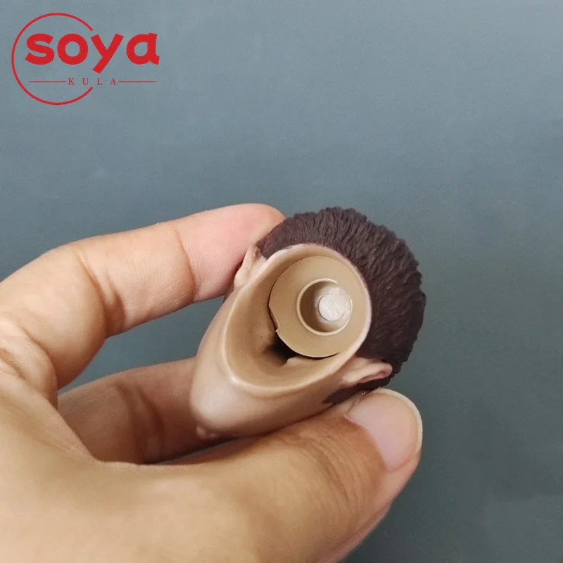 1/6 Bilancia Bello Monaco Con Capelli Testa Scolpire Modello di Intaglio Misura 12 Pollici Soldato Maschio Action Figure Corpo Bambole