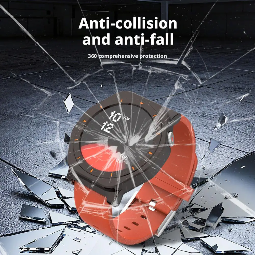 For CMF BY NOTHING Watch Pro 2 Watch Metal Case Dustproof Shock Resistant And Fall Resistant Hard Shell For Smartwatch