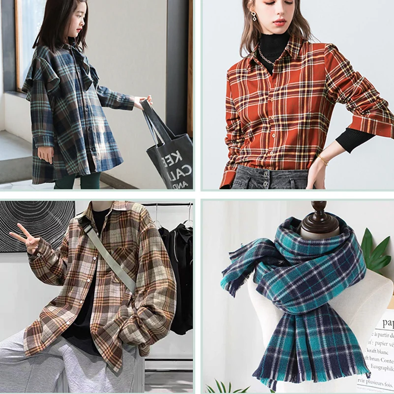 قماش منقوش من القطن 100% لفساتين اللحف والقمصان المصنوعة يدويًا بخياطة قماش نصف متر