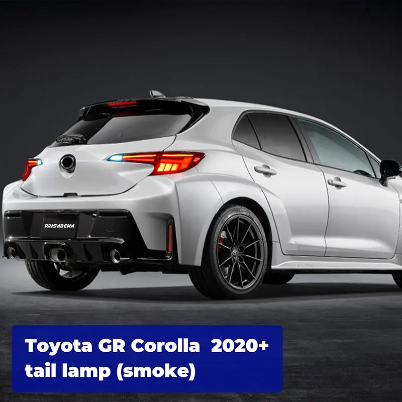 Car Taillights For Toyota GR Corolla Hatchback 2019 2020 2021 2022 2023 2024 2025 Taillamp Rear Lamp Brake Fog Turn Signal