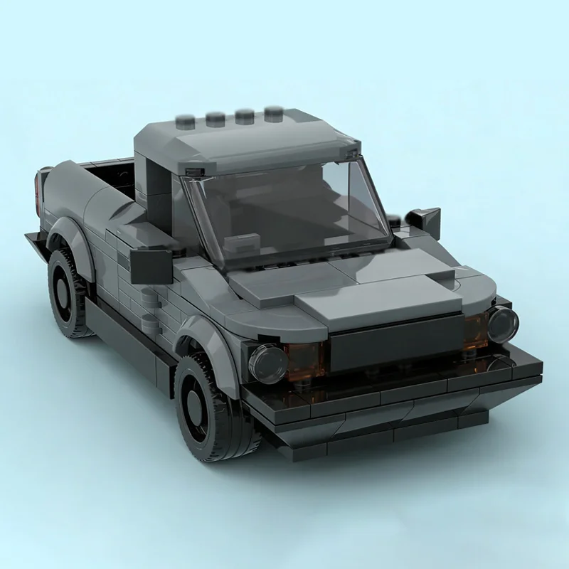 Speed Racing Car Model MOC Building Bricks Pickup Truck Modular Technology Children Holiday Gifts Assemble Toys Suit