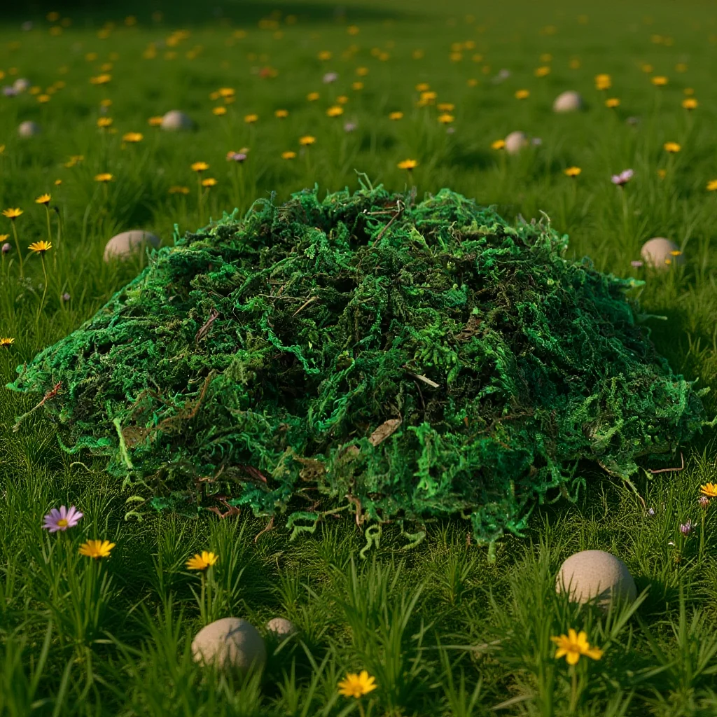 Preserved Moss Sheet - 1 Pacote de Musgo Seco Artificial