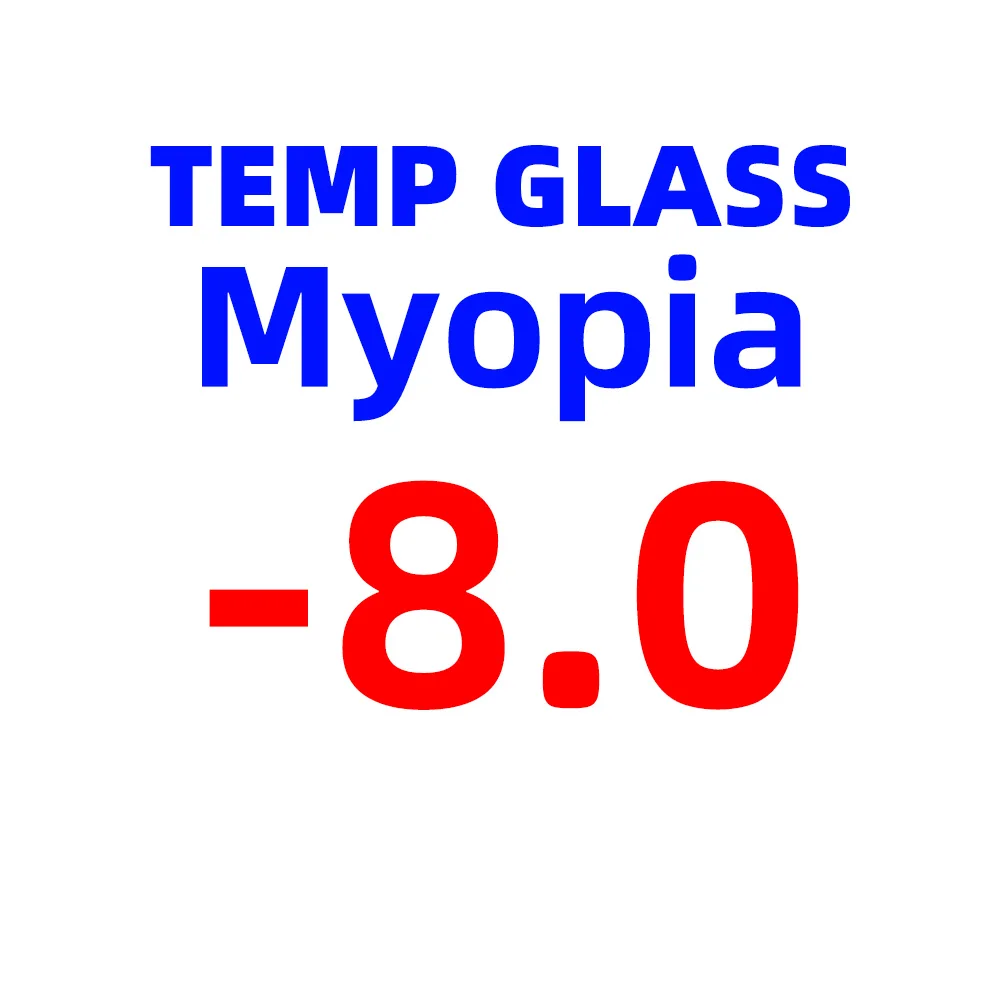 Optische Myopie-Tauchmaske, Schnorchel-Set, gehärtetes Glas, Trockenoberteil, Schwimmbrille, kurzsichtige Gläser, kurzsichtig