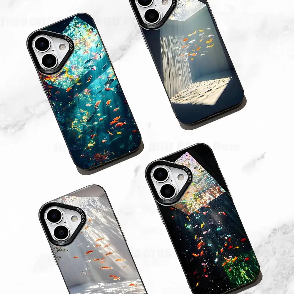 

Within A Square Inch Case For IPhone 17 16e 16 15 14 13 12 11 Pro Max X XS Air Plus Back Cover