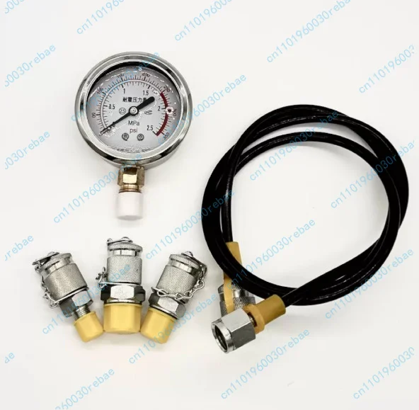 Accessories: 1pc pressure gauge repair tool, universal for 3-10 ton hydraulic presses, quick release/quick connect