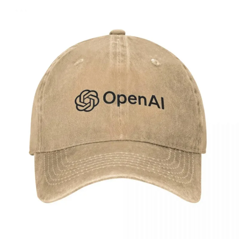 Ai Chatbot Openai Baseball Cap ChatGPT Logo y2k Cute Men Women Washed Hip Hop Hats Wholesale Running Hippie Baseball Caps Idea