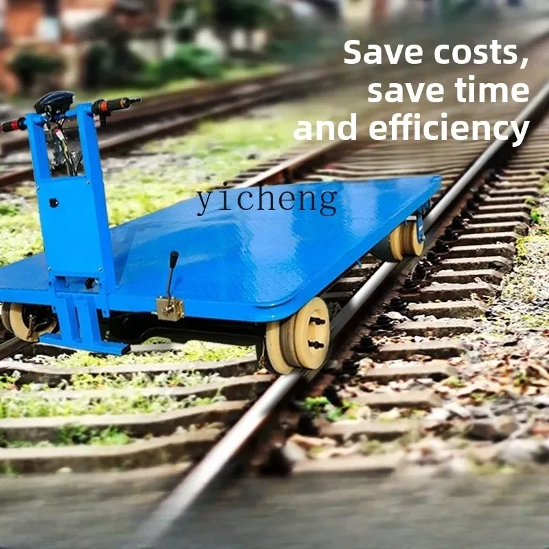 Flatbed Truck Rail Wheel Insulated Flatbed Truck Electric Rail Transport