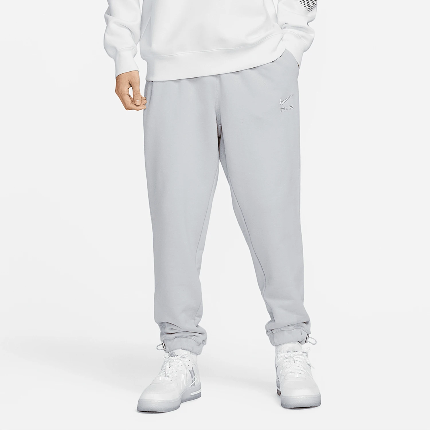 

Мужские тренировочные спортивные брюки Nike Genuine Air с французскими махровыми манжетами DV9846-012