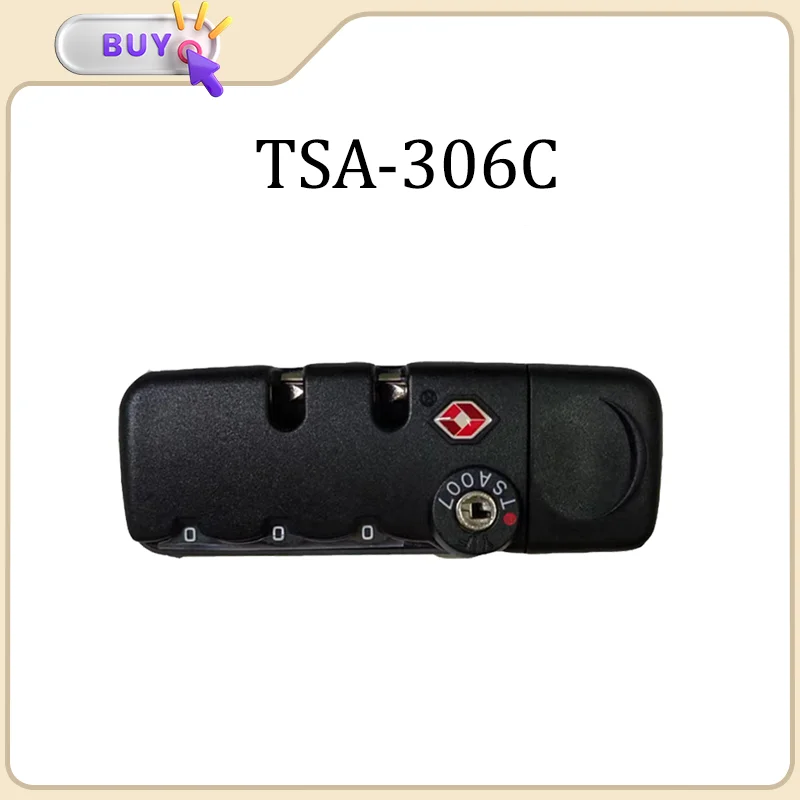 

Suitable For TSA-306C Original Baggage Customs Lock Luggage Accessories Combination Lock Simple Portability Anti-theft Security