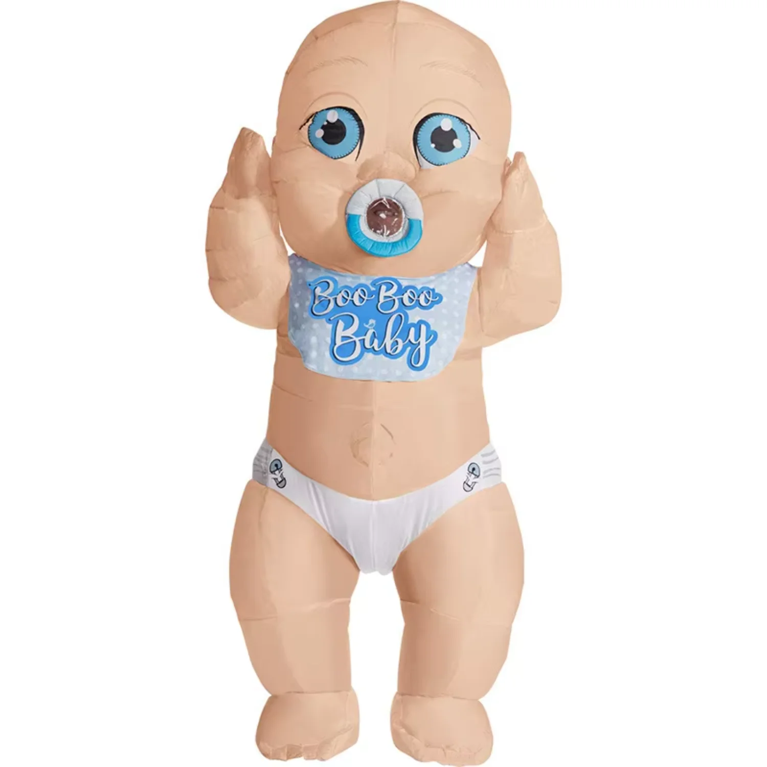 Halloween Gender Reveal Baby Costume for New Mom - Inflatable Boy and Girl Shower Theme